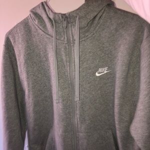 Nike sweater gray.
